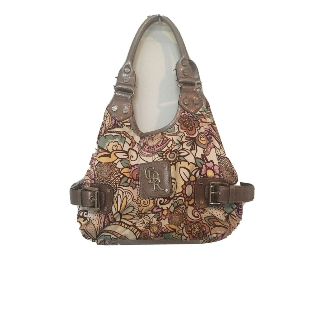 Genna De Rossi Women's Printed Purse Handbag Shoulder Bag Multi-Color